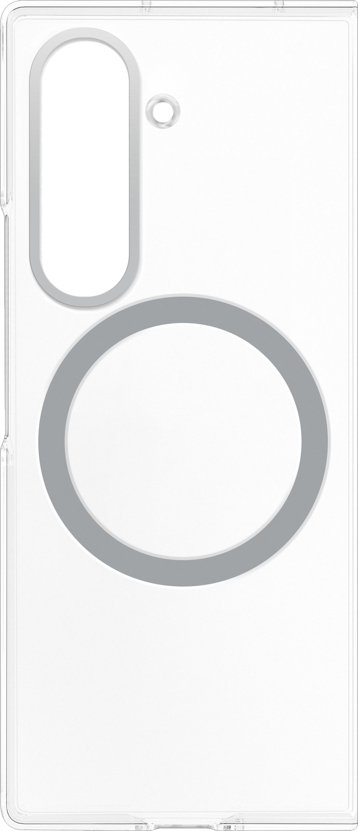 Samsung Galaxy Z Fold 7 Back Cover with Magnet Transparent Main Image