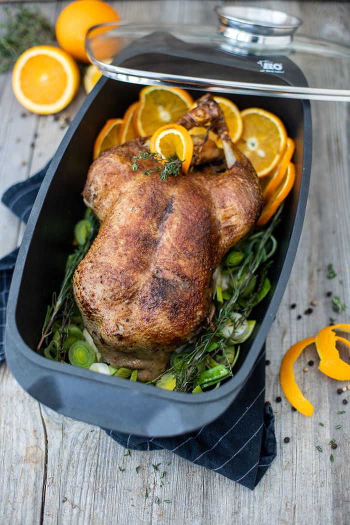 ELO Alucast Bräter 32 cm produkt in gebrauch