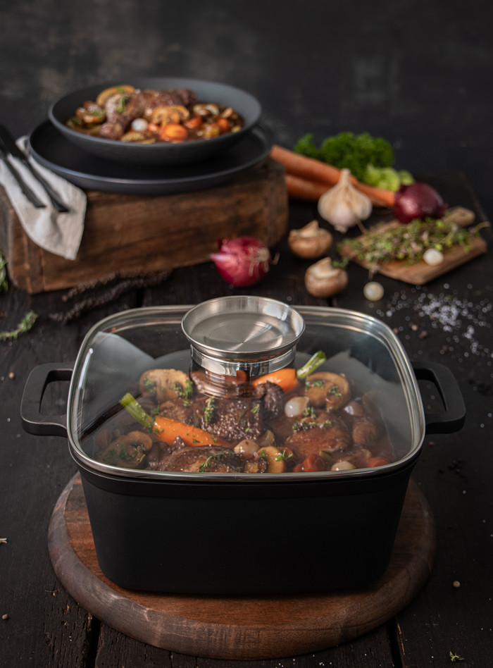 ELO CUBUS Multifunktionstopf 24 cm produkt in gebrauch