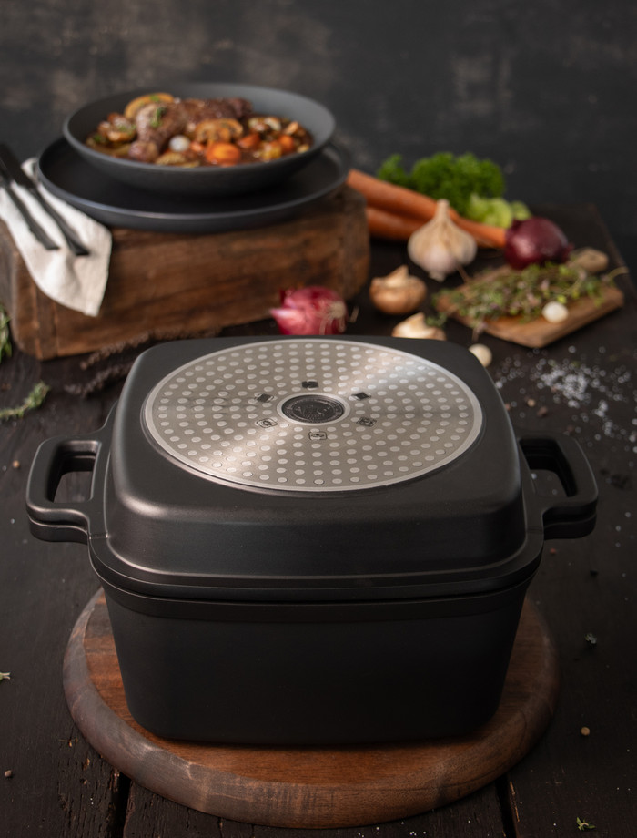 ELO CUBUS Multifunktionstopf 24 cm produkt in gebrauch