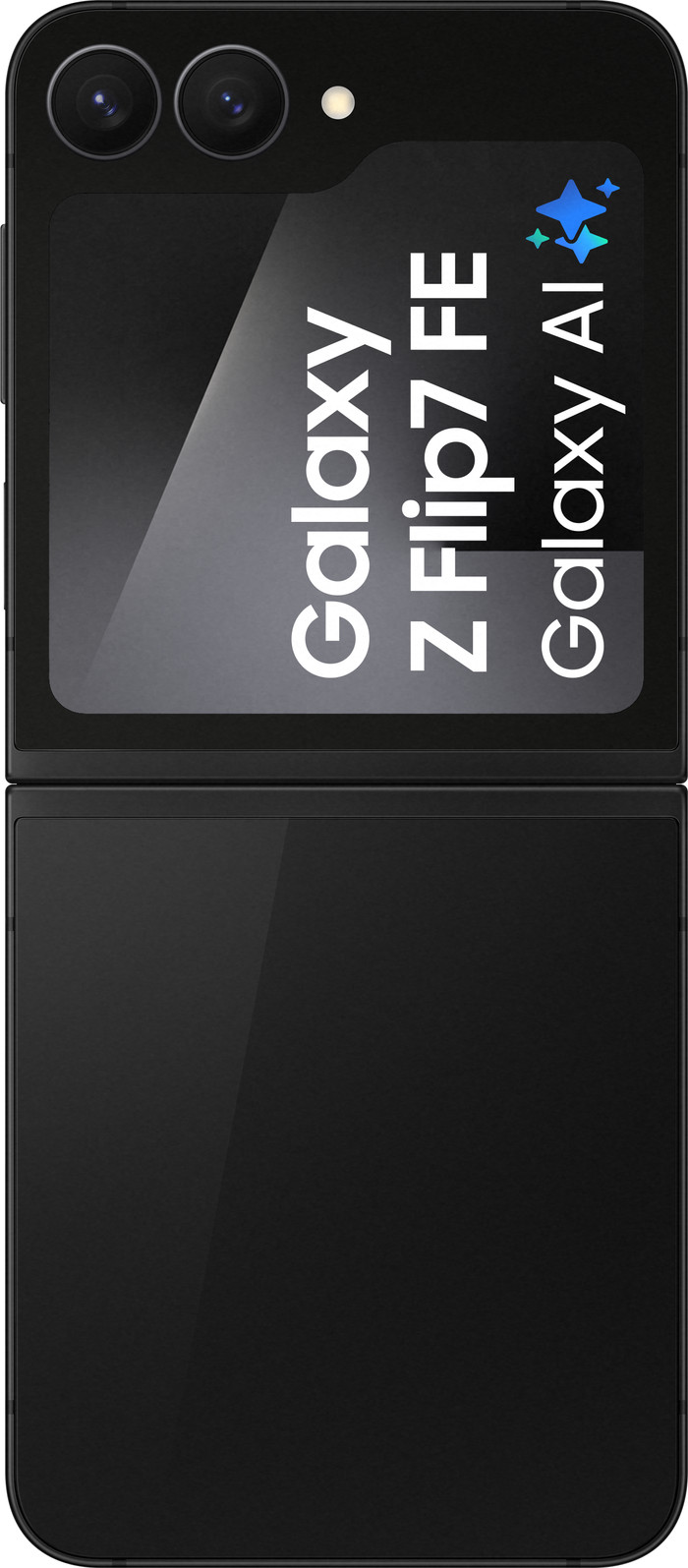 Samsung Galaxy Z Flip7 FE 128GB Schwarz 5G rückseite