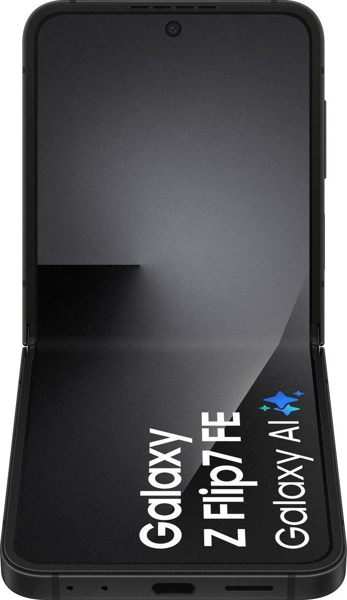 Samsung Galaxy Z Flip7 FE 128GB Schwarz 5G unten