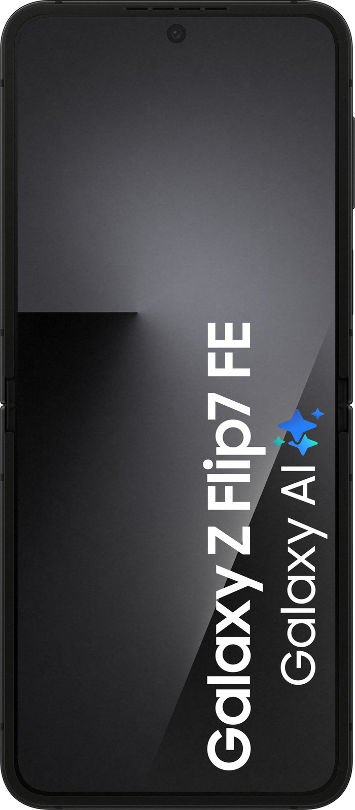 Samsung Galaxy Z Flip7 FE 128GB Schwarz 5G vorne