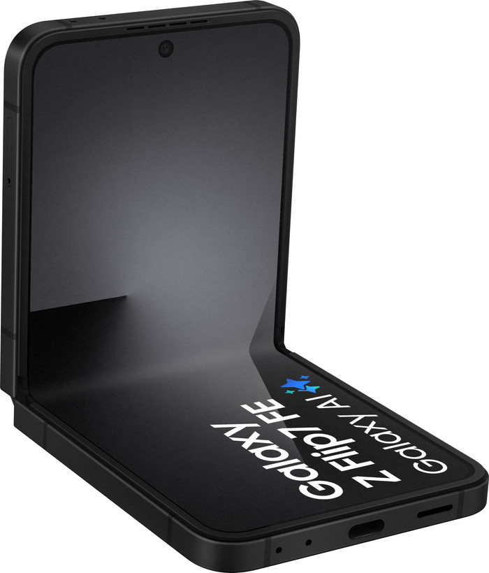Samsung Galaxy Z Flip7 FE 128GB Schwarz 5G vorne