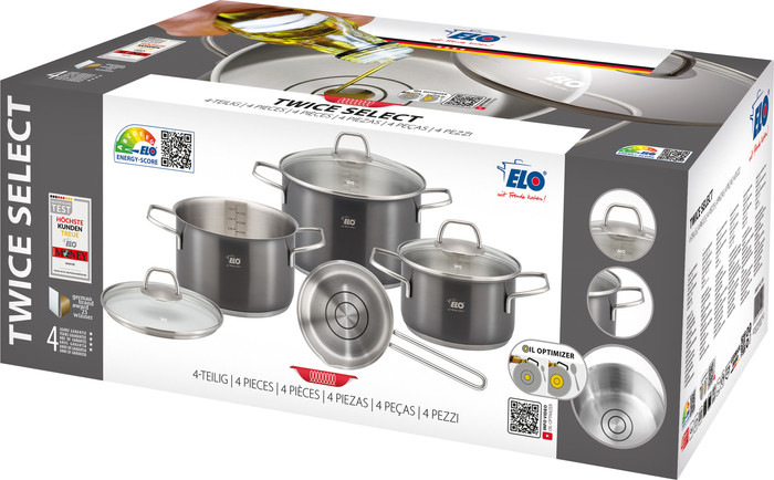 ELO Twice Select Topfset 4-teilig verpackung