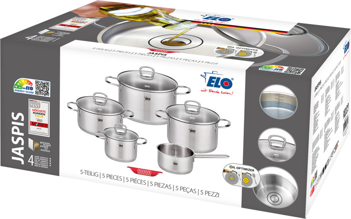 ELO Jaspis Topfset 5-teilig verpackung
