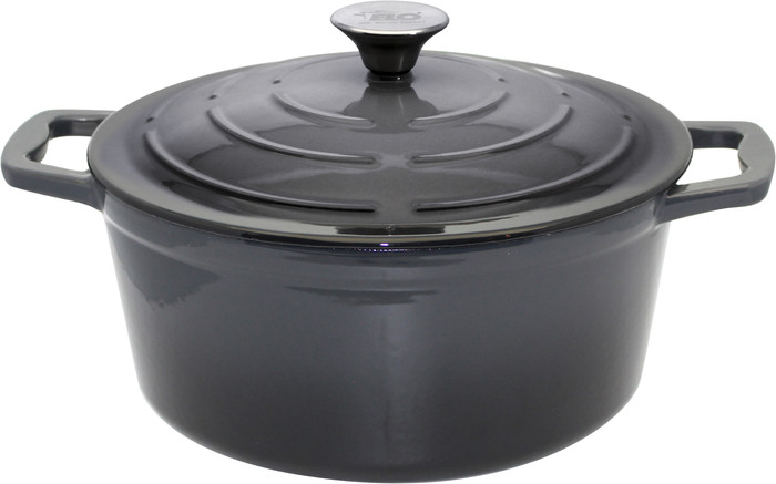 ELO Cast Iron Frying Pan 26cm Basalt Gray Main Image