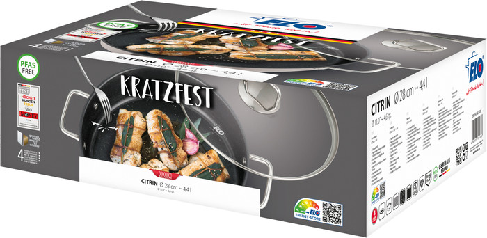 ELO Citrin Servierpfanne 28 cm verpackung