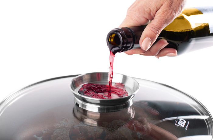 ELO Duo Vital Aluguss + Dampfgar-Einsatz detail