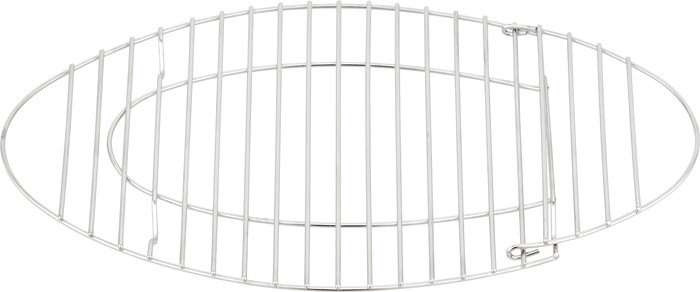 ELO Bella Gusto Ovaler Bräter aus Edelstahl mit Grill-Einsatz zubehör