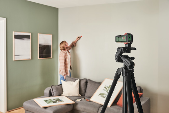 Bosch UniversalWallLevel produkt in gebrauch