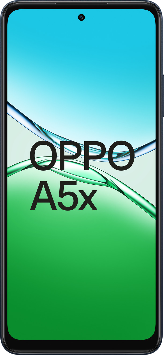 OPPO A5x 128GB 5G Dunkelblau vorne