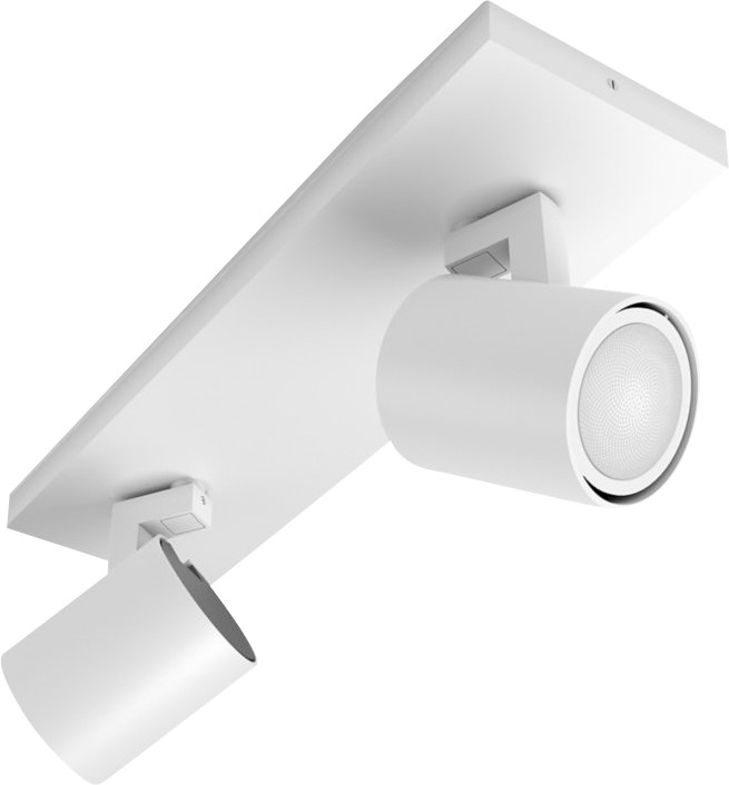 Philips Hue Runner Mounted Spot Light White Ambiance - 2 Spot - White + Dimmer Main Image