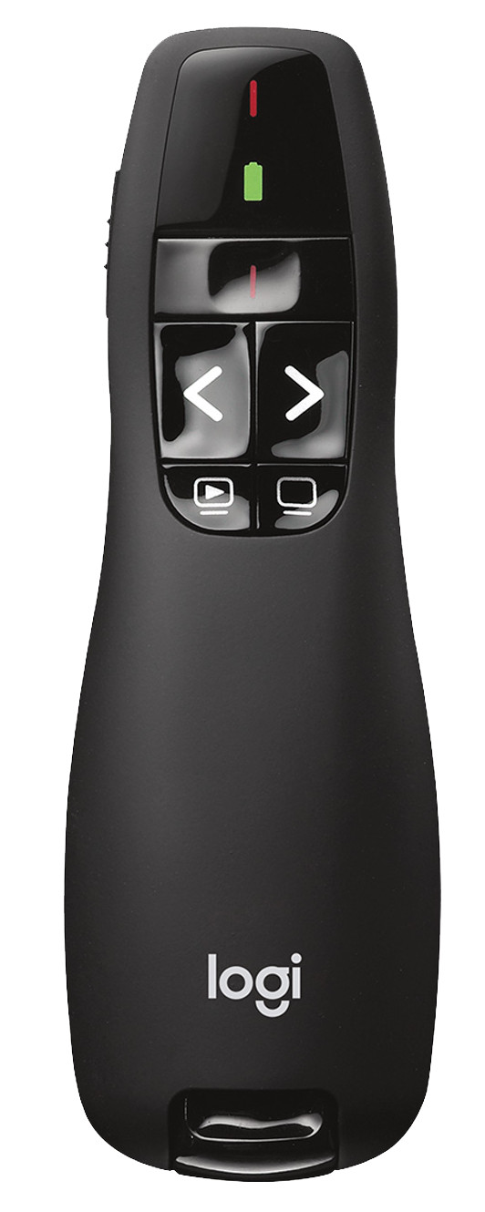 Logitech R400 Kabelloser Presenter vorne