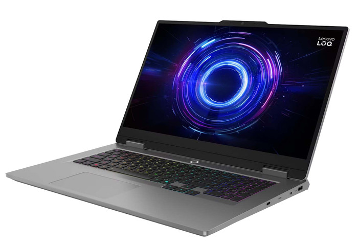 Lenovo LOQ 17IRX10 - 17,3" - Intel Core i7 - 24GB RAM/1TB SSD - RTX 5060 rechte seite