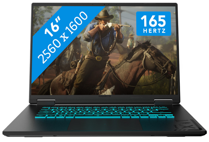 GIGABYTE GAMING A16 CWHI3DEC94SH - 16" - Intel Core i7 - 16GB RAM/1TB SSD - RTX 5070 Main Image