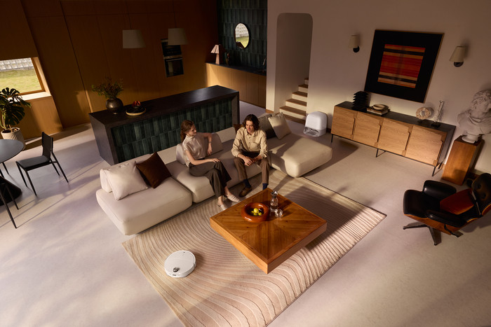 Roborock Qrevo CurvX White produkt in gebrauch