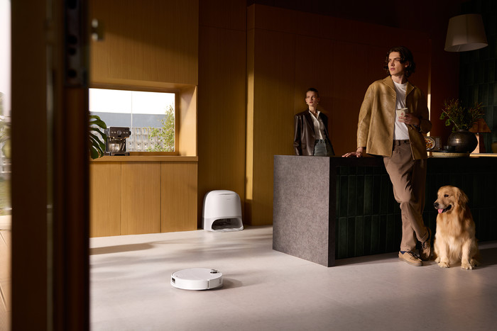 Roborock Qrevo CurvX White produkt in gebrauch