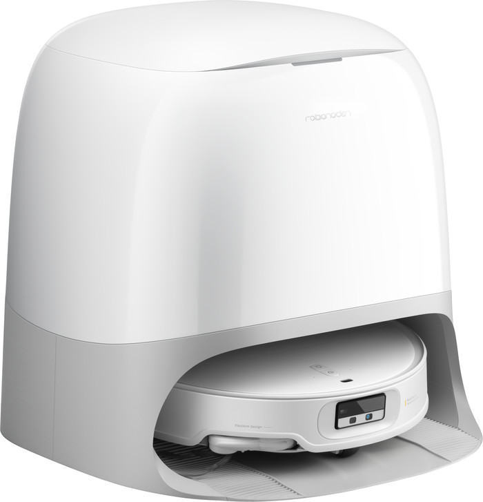 Roborock Qrevo CurvX White linke seite