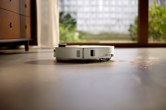 Roborock Qrevo CurvX White produkt in gebrauch