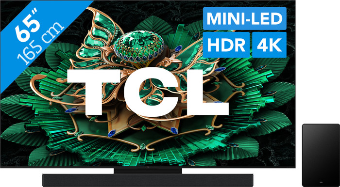 TCL 65 Zoll QD Mini LED C71K 4K (2025) + TCL Q65H Main Image