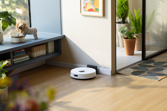 Roborock Q7 BF White produkt in gebrauch