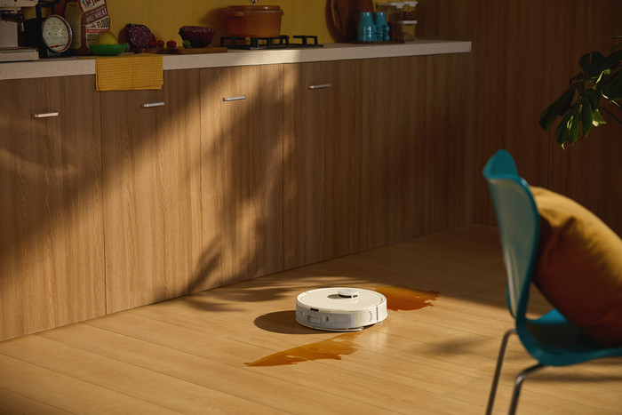 Roborock Q7 BF White produkt in gebrauch