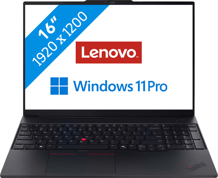 Lenovo ThinkPad E16 G3 IAL - 21SR006LMH QWERTY Main Image