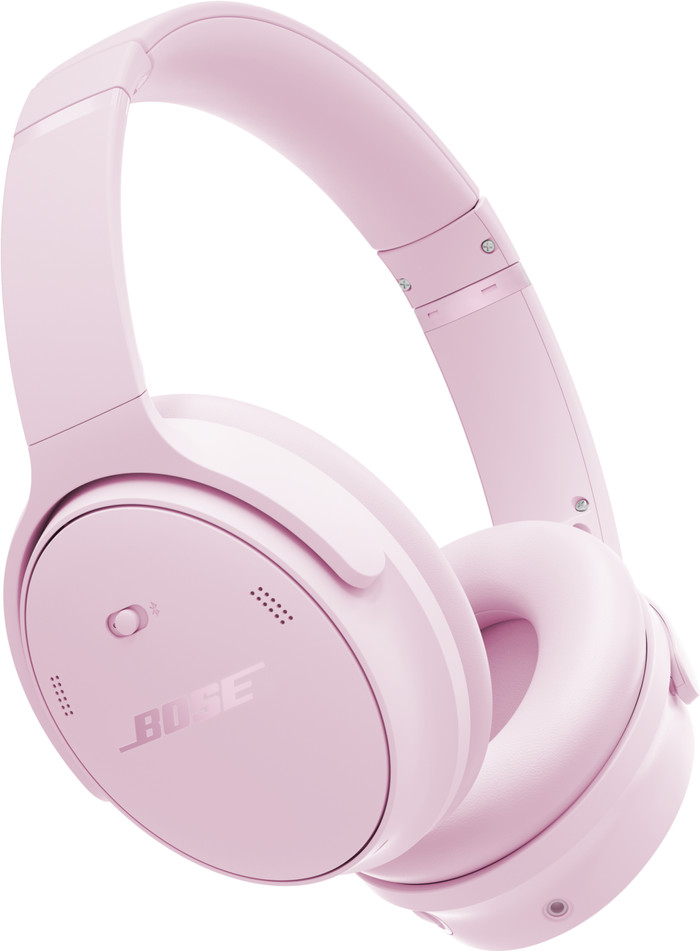 Bose QuietComfort Headphones Pink left side