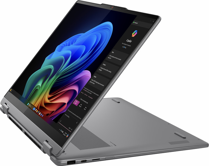 Lenovo Yoga 7 2-in-1 Copilot+ PC OLED 16ILL10 - 16" - Intel Core Ultra 7 - 32GB RAM/1TB SSD linke seite