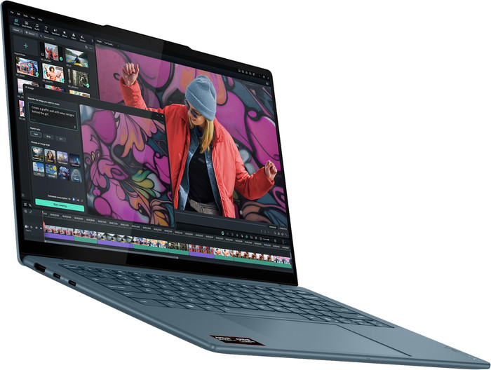Lenovo Yoga Slim 7 Copilot+ PC OLED 14AKP10 - 14 inches - AMD Ryzen AI 7 - 32GB RAM/1TB SSD left side