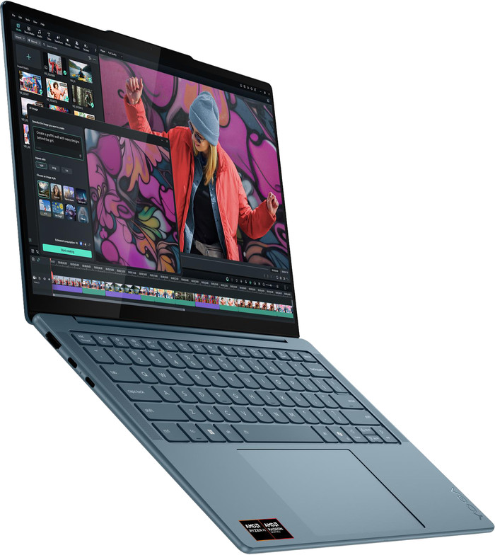 Lenovo Yoga Slim 7 Copilot+ PC OLED 14AKP10 - 14 inches - AMD Ryzen AI 7 - 32GB RAM/1TB SSD left side