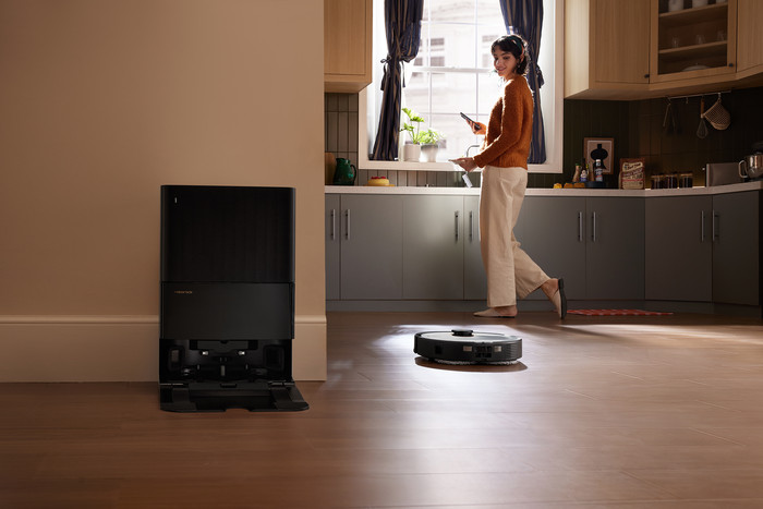 Roborock Qrevo 5AE Black produkt in gebrauch