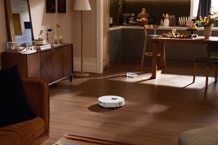 Roborock Qrevo 5AE White produkt in gebrauch