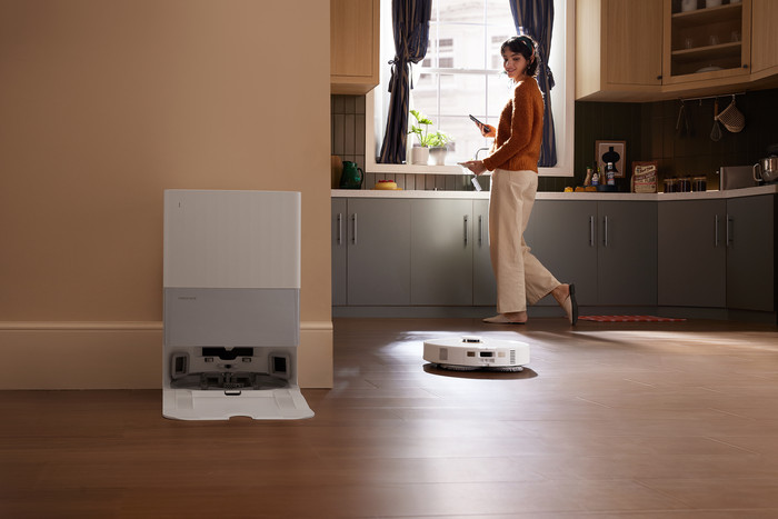 Roborock Qrevo 5AE White produkt in gebrauch