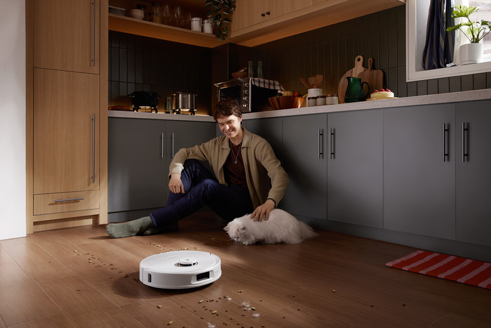 Roborock Qrevo 5AE White produkt in gebrauch