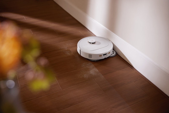 Roborock Qrevo 5AE White produkt in gebrauch