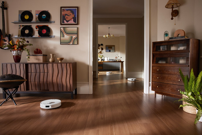 Roborock Qrevo 5AE White produkt in gebrauch