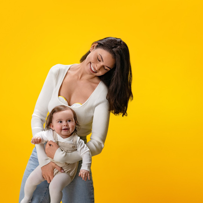 Medela Magic InBra Single produkt in gebrauch