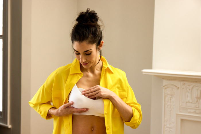 Medela Magic InBra Single produkt in gebrauch