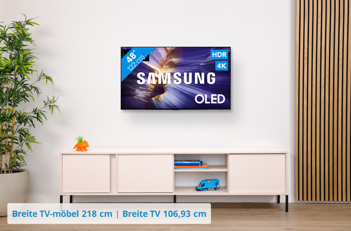 Samsung 48" OLED S90F 4K (2025) visuelles Coolblue 1