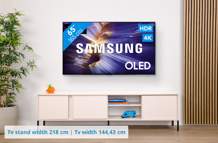Samsung 65 inches OLED S90F 4K (2025) visual Coolblue 1