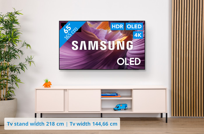 Samsung 65 inches OLED S85F 4K (2025) visual Coolblue 1