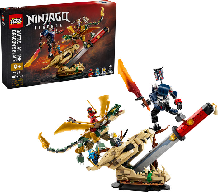 LEGO Ninjago Showdown auf der Drachenklinge 71871 rechte seite