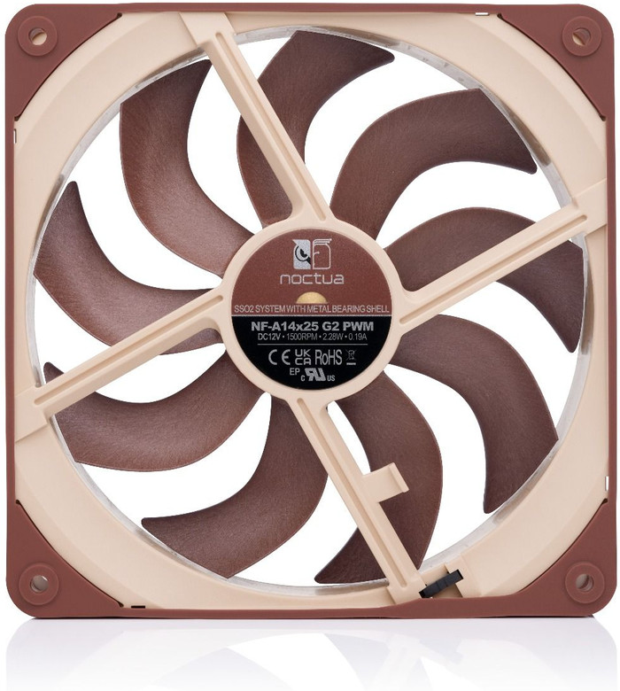 Noctua NF-A14x25 G2 PWM - Single Fan back