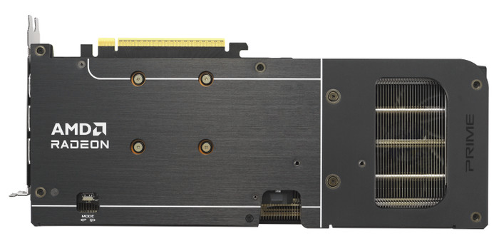 ASUS PRIME Radeon RX 9060 XT OC 8GB unten