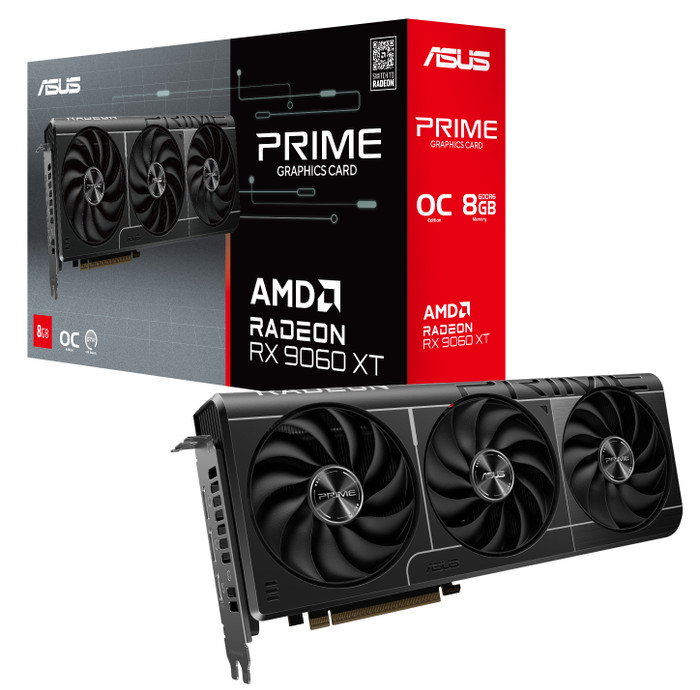 ASUS PRIME Radeon RX 9060 XT OC 8GB Verbundprodukt