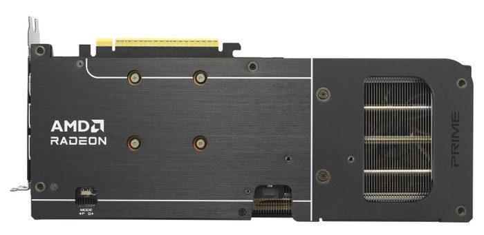 ASUS PRIME Radeon RX 9060 XT OC 16GB unten