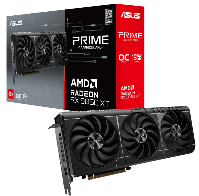 ASUS PRIME Radeon RX 9060 XT OC 16GB verpackung