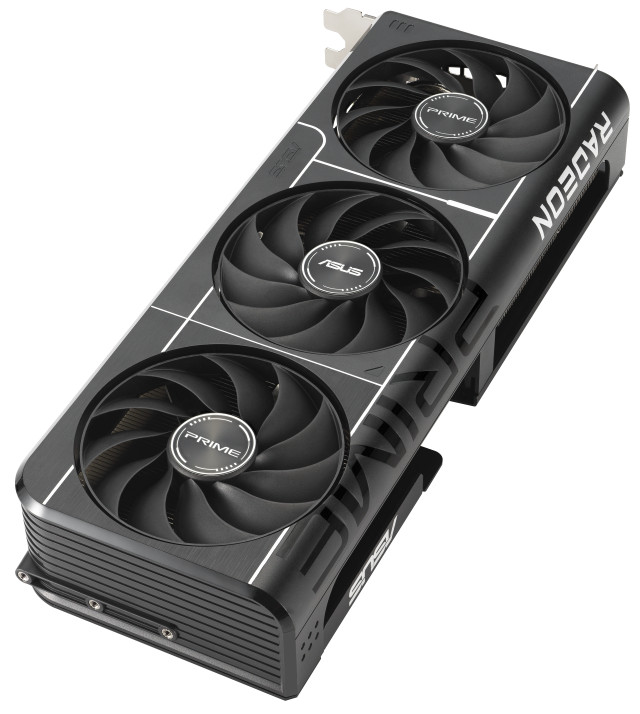 ASUS PRIME Radeon RX 9060 XT OC 16GB oberseite
